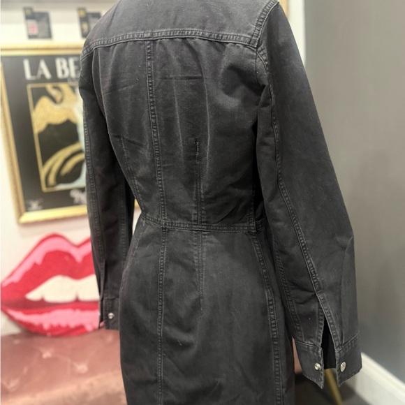 Levi’s Black Denim Button-Up Dress - Picture 2 of 2